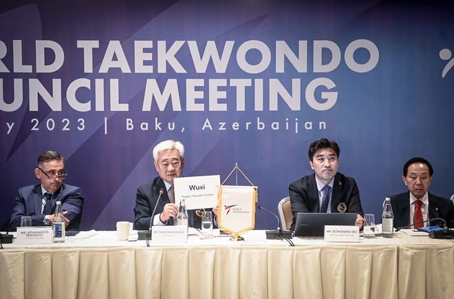 备快报牵手巨无霸综合体献给世界的欢乐k8凯发国际2025跆拳道世锦赛筹(图2)